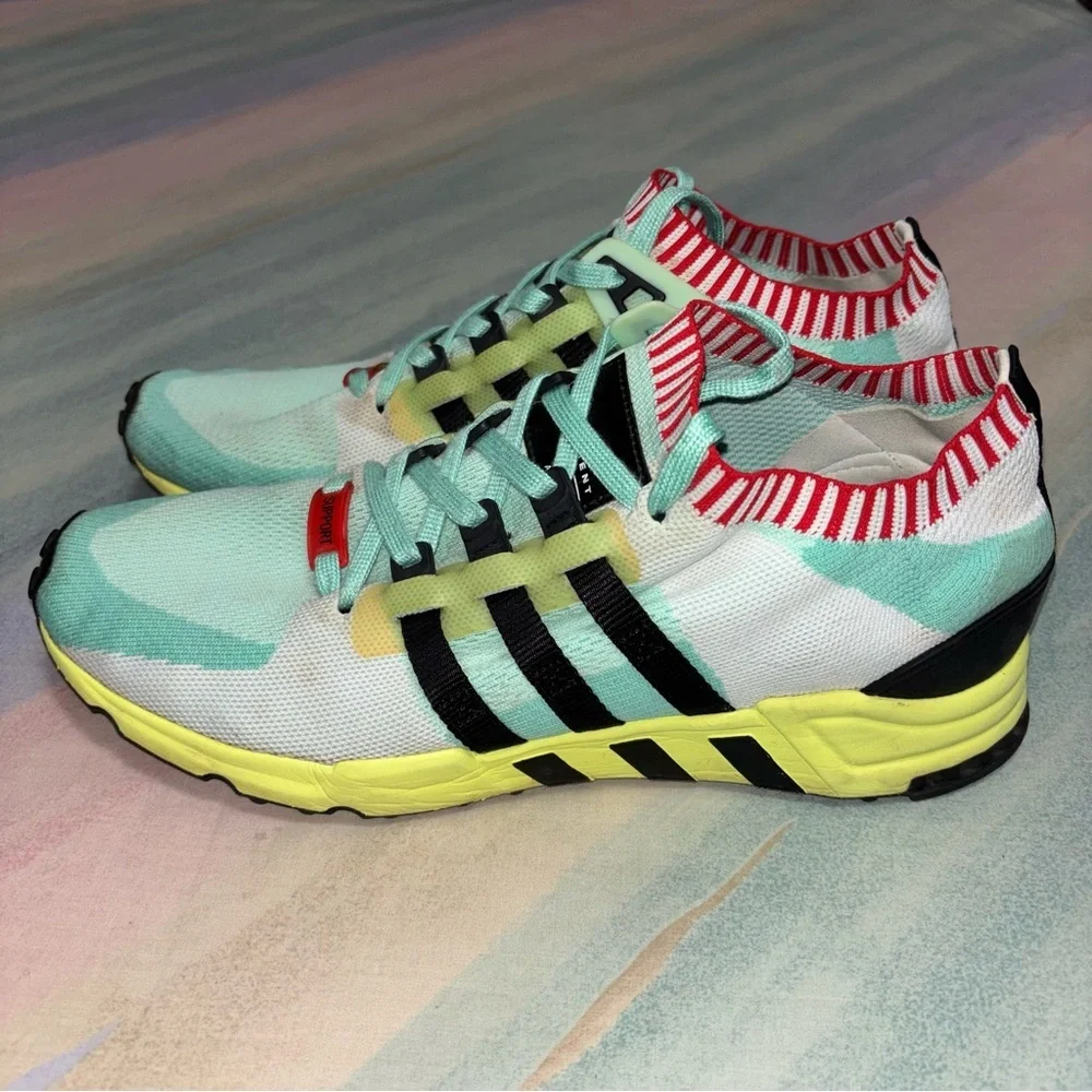 Men’s Adidas EQT Support PrimeKnit Green size 11.5